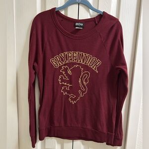 Warner Bros. Harry Potter Gryffendor Burgundy Top